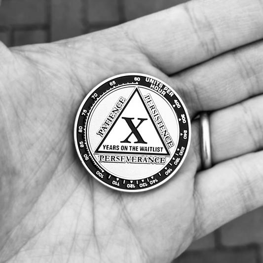 10th Year Waitlist Warrior Coin – Humorous Watch Collector Gift